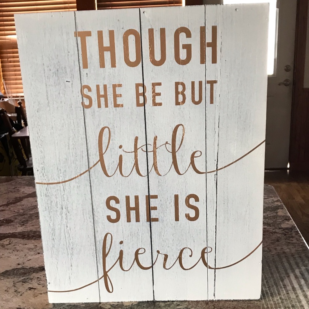 Wall quote canvas